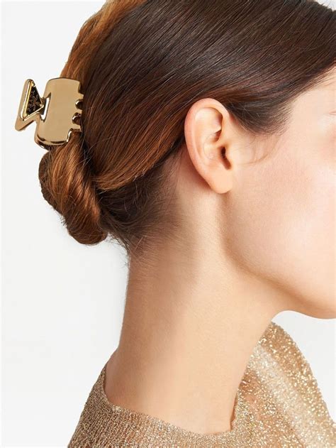 prada claw hair clip|prada hair accessories.